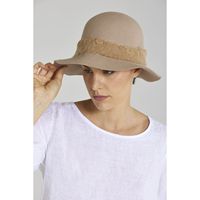Sombrero Formal Premium para mujer, duradero y cómodo, Cloche de fieltro suave, elegancia Vintage para la temporada de invierno, tamaño adulto