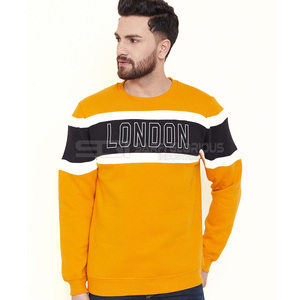 Sweat-shirt noir uni de haute qualité, tendance, décontracté, streetwear, oversize, couleur unie pour homme, vente flash - Product Image 1