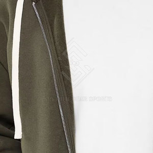 Sweat-shirts à capuche en molleton de coton et polyester de haute qualité, écologiques, respirants, décontractés, unis, pour hommes, personnalisables, faible MOQ - Product Image 3