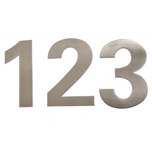 Número "8" 155 mm Acero inoxidable - Product Image 1