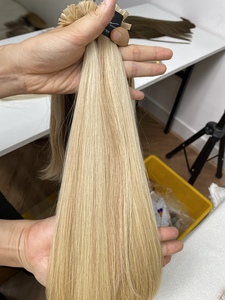 Couleur # Extensions de cheveux humains vietnamiens vierges Remy à pointe plate droite super double tirée 184, sans perte, livraison rapide, fournisseur - Product Image 5