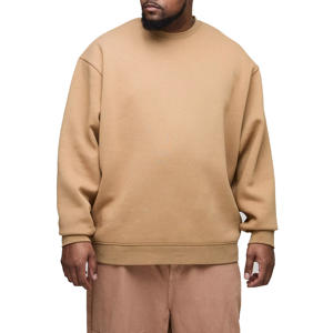 Sweat-shirt d'hiver surdimensionné à col rond avec logo personnalisé, 100 % coton épais 500 g/m², le plus vendu en 2026 – Nouveaux sweats à capuche très demandés - Product Image 1