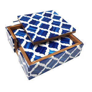 Rough Decor Handmade Coasters With Multiple Design and Multiple Colored Custom Design Available - Product Image 5
