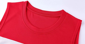 Dernière conception de sublimation personnalisée ensemble d'uniformes de basket-ball à broderie réversible meilleur vente en gros uniforme de maillot de basket-ball pour hommes - Product Image 5