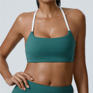 Novedad de 2025, Sujetador deportivo ligero para gimnasio y Fitness para mujer, sujetador de Yoga de talla grande con logotipo frontal transpirable - Product Image 1