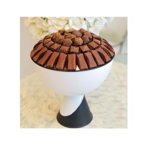 Eco-friendly Modern Table Top <b>Chocolate</b> Desserts Serving Bowl High Quality <b>White</b> Metal Round <b>Chocolate</b> Bowl In Competitive Price - Product Image 1