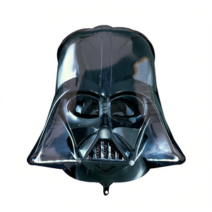 Palloncino in Foil a Forma di Casco di Darth Vader di Star Wars 63X63Cm per Decorazioni Festive - Product Image 2