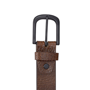 Cinturón de cuero de vaca genuino Vintage de lujo para hombre con aleación para hebilla nuevo estilo Europeo Americano talla única marca saludable - Product Image 6