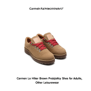 Chaussures Carmen Lo Hiker en polyester imprimé marron pour adultes - Product Image 3