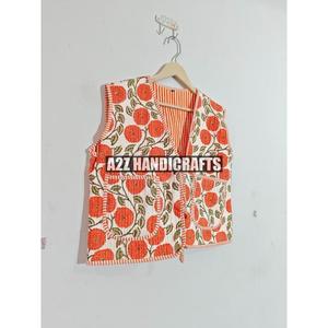 Handmade Vintage Quilted Jacket for Women New Style <b>Boho</b> Coat Front Open Kimono Stripe Piping Cotton Unique <b>Boho</b> Gift for Women - Product Image 6