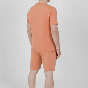Conjuntos cortos SI, camiseta y pantalones cortos, chándal personalizado, ropa de calle, conjuntos de gimnasio para hombres, conjuntos cortos desteñidos al sol, lavado ácido, verano para hombres - Product Image 6