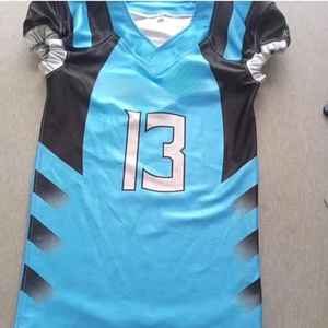 Uniformes de football américain de jeunesse de sublimation conçus sur mesure de la plus haute qualité pantalon intégré en jersey sergé - Product Image 4