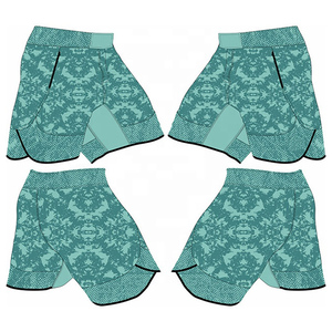 Short de sport pour hommes, 100% coton Polyester, dernière conception, impression par Sublimation, vêtements de sport, Short de boxe 2022 - Product Image 5