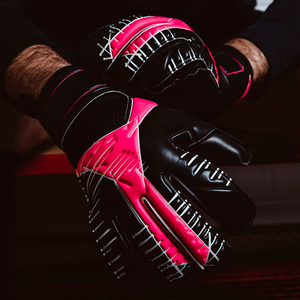 Gants de gardien de but de football professionnel Gants de sport respirants en cuir de meilleure qualité pour gardien de but de football - Product Image 5