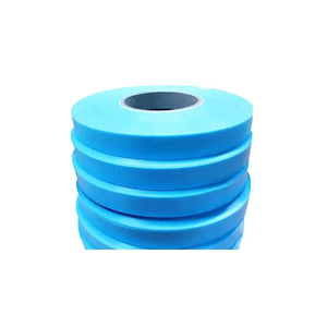 Ruban d'étanchéité en PE bleu résistant, adhésif thermofusible simple face, rouleau pour emballage de cartons lourds, vente en gros - Product Image 1