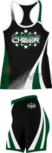 Ropa de Práctica de Tela Suave, Uniforme de Animadoras, Ropa de Entrenamiento, Último Diseño de Uniforme de Animadoras - Product Image 2