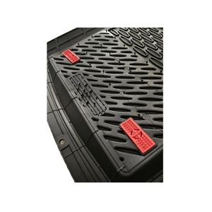 Skoda Karoq Ensemble de tapis de piscine compatible 3D Sapphire Black Chrome Carbon - Product Image 1