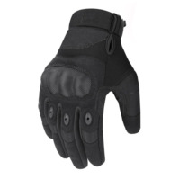 Gants de moto Gants de protection pour écran tactile avec rembourrage de paume dur pour le cyclisme Airsoft Gants de chasse et de randonnée
