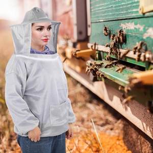 Traje de apicultura de poliéster OEM Compre traje de abeja de poliéster en línea Material suave Función impermeable Venta en línea a un precio - Product Image 4