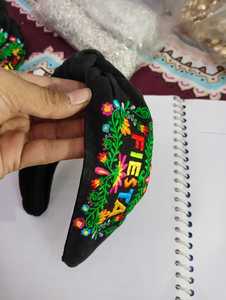 Bandes de cheveux brodées sur mesure à utiliser en promotion comme cadeaux, idéales pour la revente - Product Image 6