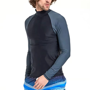 Nuevo último diseño de manga larga Rash Guard con la mejor calidad Top Trending Men Rash Guard para uso al aire libre 2026 ropa para correr - Product Image 3