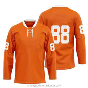Jersey de Hockey sobre Hielo Transpirable de Alto Rendimiento, Personalizable con Nombre de Equipo, Unisex, para Máxima Comodidad - Product Image 5
