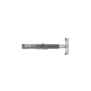 Rasoir de sécurité à double tranchant en acier inoxydable durable, outil de toilettage traditionnel de haute qualité pour la coupe de la barbe des hommes - Product Image 5