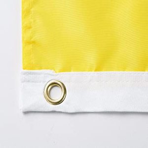 Drapeau national ukrainien 3x5 de 500g de la marque USA TOP FLAGSINC, en polyester, double couture, couleurs vives, 2 œillets en laiton (Dont - Product Image 2