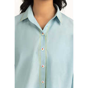 Conjunto de Dos Piezas de Algodón Teñido Bana Dora Co-Ord IPST-77278, Conjunto Casual de Pantalones Cortos para Primavera/Verano, Tallas XS y XXS, Largo por Encima de la Rodilla - Product Image 5