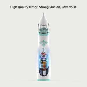 Aspirador Nasal Do Bebê Doméstico Nose Cleaners Food Grade Portátil Bebê Elétrico Sucção Dispositivo Bebê Elétrico Aspirador Nasal - Product Image 6