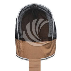 Chaqueta de Seguridad para Apicultura de Algodón Marrón, Ropa Protectora con Velo Protector, Proveedor de Pakistán - Product Image 4