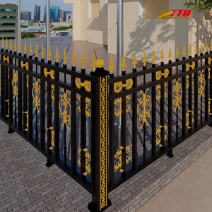 Paneles de valla de metal hechos en Vietnam para uso en exteriores con un diseño de privacidad duradero, opciones personalizadas para agricultura o vallas decorativas - Product Image 1