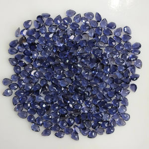 Iolita Natural de 4x3 mm, Corte Pera, Gema Suelta de la Mejor Calidad con Efectos Pleocróicos para la Fabricación de Joyas - Product Image 2