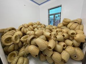 2024 Vietnam Woven Rattan <b>Lamp</b> <b>Shade</b> Pendant Light <b>Modern</b> Style <b>Lamp</b> Covers Bamboo - Product Image 6