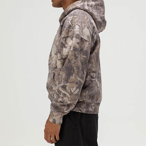 Sudaderas con Capucha Extra Grandes Unisex de Alta Calidad para Hombre, 100% Algodón, Personalizadas, de Felpa Gruesa, Transpirables, para Invierno - Product Image 3