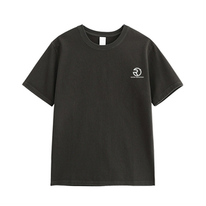High Quality 100% Cotton Custom T-Shirt for Men <b>Blank</b> Heavy <b>Weight</b> Oversized Knitted Fabric for Printing Solid Patterns - Product Image 1