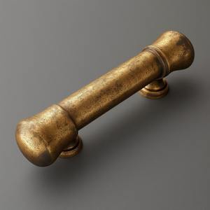 Ensemble de poignées de porte de cuisine en laiton contemporain avec un design moderne, une prise en main confortable et une installation facile - Product Image 2