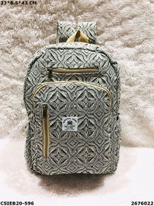 Mochilas de Algodón de Diseño Hechas a Mano |   Mochilas Ecológicas y Sostenibles Exclusivas para Uso Diario Unisex - Product Image 2