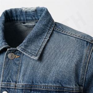 Ventes en gros de vestes en jean pour femmes confortables et respirantes, conception personnalisée OEM avec logo, toile de coton, tendance de la mode, couleur personnalisée - Product Image 4