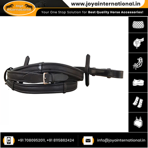 Bride de cheval en cuir de qualité supérieure faite à la main lumière mélodie équestre bride classique saisonnière - Product Image 6