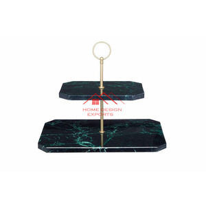 Curve Design Mable Top Wooden Base <b>Cake</b> <b>Stand</b> for Home Hotel and REstaurents Decor Use Mable <b>Cake</b> <b>Stand</b> - Product Image 4