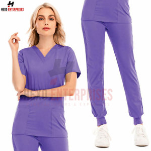 L'uniforme de gommage de soins infirmiers respirables anti-rides pour femmes - Product Image 2