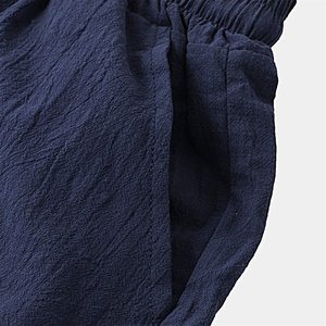 Venta al por mayor de ropa de verano para hombres, entrenamiento, nuevo bolsillo personalizado y cordón ajustado, 100% algodón transpirable, ropa de verano para hombres a la venta - Product Image 5