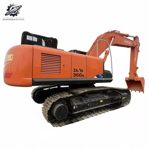 Excavatrice Hitachi ZX360 d'occasion, 34 tonnes, godet de 2 m³, marque japonaise d'origine, grande excavatrice de construction sur chenilles, faible nombre d'heures, certifiée CE - Product Image 1