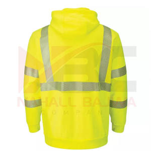 100% Polyester Personnalisé Workwear Réflecteur de sécurité Construction Sweatshirts Polyvalent. - Product Image 5