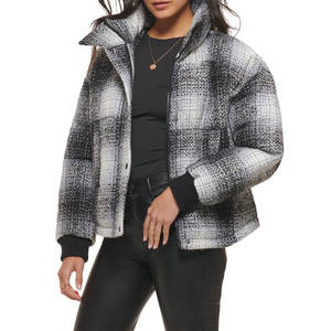 Chaqueta Acolchada de Diseñador para Mujer Más Vendida, Chaqueta con Capucha de Alta Calidad, Tejido Satinado Transpirable, Forro de Borrego para Invierno - Product Image 2