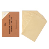 Kit de Fabricación de Velas DIY Sotacandlemarket al por Mayor para Niños, Gama de Más de 48 Colores de Lujo en Tono Marfil, Láminas Educativas de 41x26 cm