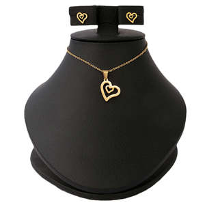 Women's Fancy <b>Locket</b> Set - Gold - Product Image 1