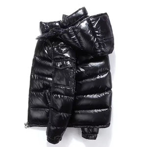 Hombres Puffer al aire libre abajo chaquetas personalizadas de alta calidad nueva plata burbuja invierno Puffer chaqueta abajo chaqueta para hombres - Product Image 6