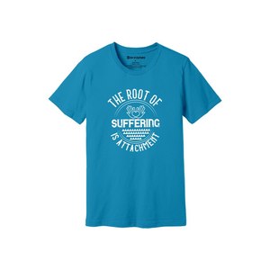 Camiseta informal de algodón 100% con impresión de temas de Buda en 3D, 12 opciones de color, 160-180, colocación de diseño personalizable GSM pesado - Product Image 5